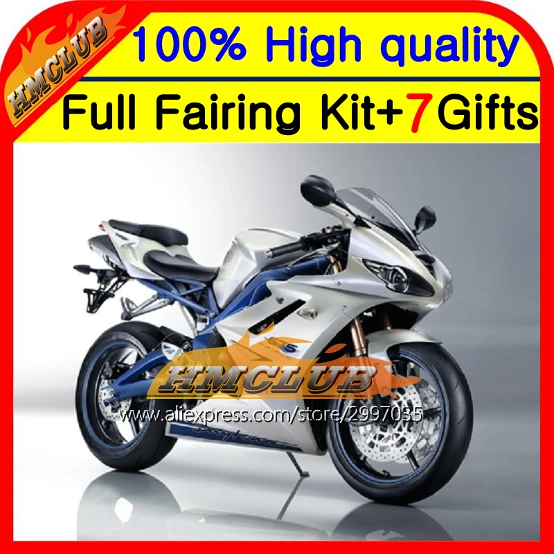 

Body Silver blue For TRIUMPH Daytona 675 2002 2006 2007 2008 2008 9HM62 Silvery blue 02-08 02 03 04 05 06 07 08 08 08 Fairings