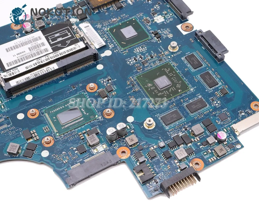NOKOTION материнская плата для ноутбука Dell Inspiron 3521 5521 8730 0K9PG1 VAW01 SR0XF HD M графический