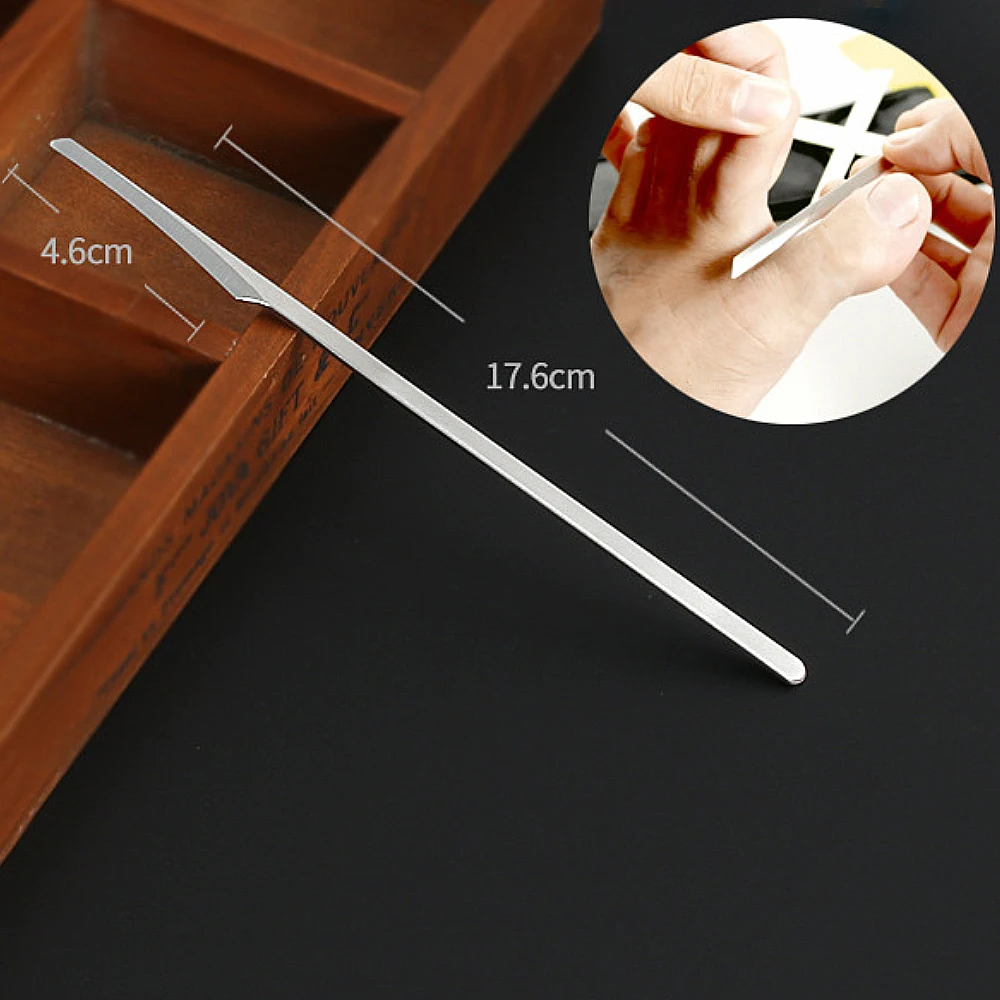 3 шт. Набор ножей для педикюра из нержавеющей стали ног Бритва ногтей средство