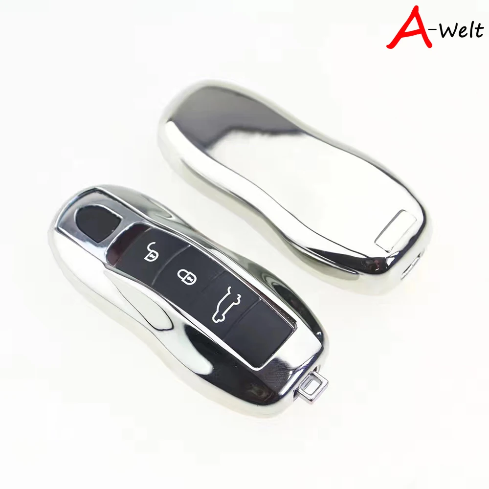 1 шт. Высококачественная ТПУ Удаленная крышка смарт ключа Fob чехол для Porsche Cayenne