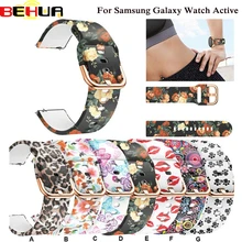 20mm Watch Band Strap for Samsung Galaxy Watch Active Galaxy 42mm gear S2 Soft silicone Sport Smart Wristbands Watch Belt strap