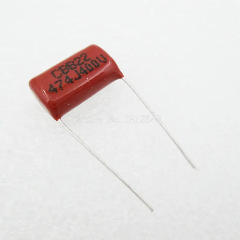 

10PCS/Lot 474 470nF 400V CBB Polypropylene Film Capacitor Pitch 15mm 474 470nF 400V NEW