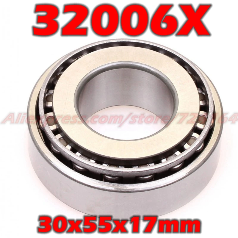 Конические роликовые подшипники 30x55x17 мм 32006X 2007106E HR32006XJ 32006JR 32006XA E32006J 32006VC12 32006XU