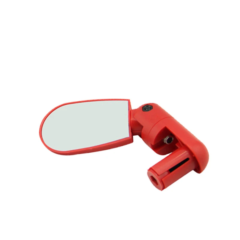 Красный Bicycle Rearview Mirror Mountain Bike Handlebar Wide Angle Back Eye 360 Degrees Adjustable Safety Bike Rear View Mirrors RR7202 - Цвет: Красный
