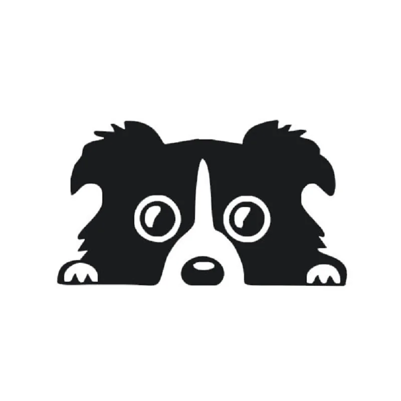 2 шт. забавные Пёс из мультфильма Pet автомобилей Стикеры s Декор грузовик дверь