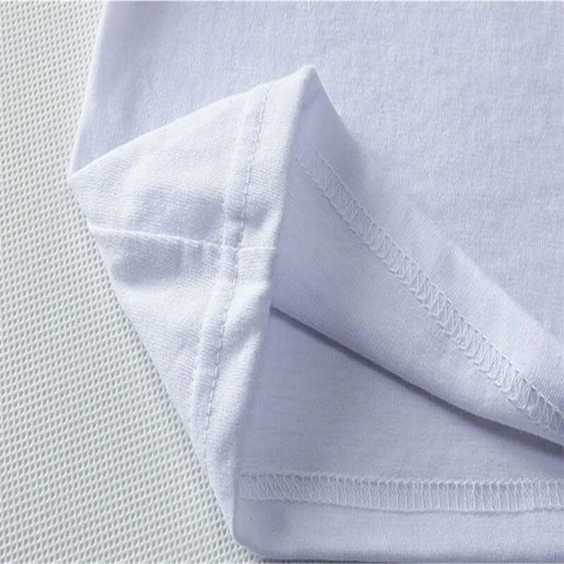 2019 летняя футболка мужская белая с коротким рукавом модная забавная милый