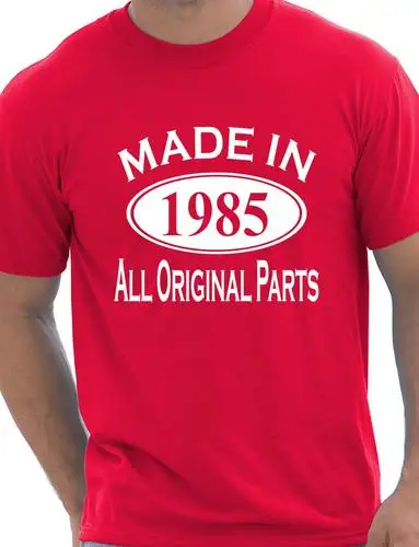 

Made in 1985 Mens 30th Birthday Gift T-Shirt More Size and Colors-A158