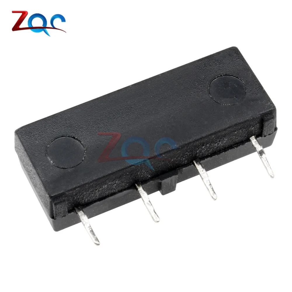 5 шт. SIP-1A12 1A12 12V 1A DIP4 Герконовое реле 12V Напряжение 4 pin Герконовое реле Высокочувствительный сухой релейный трубчатый