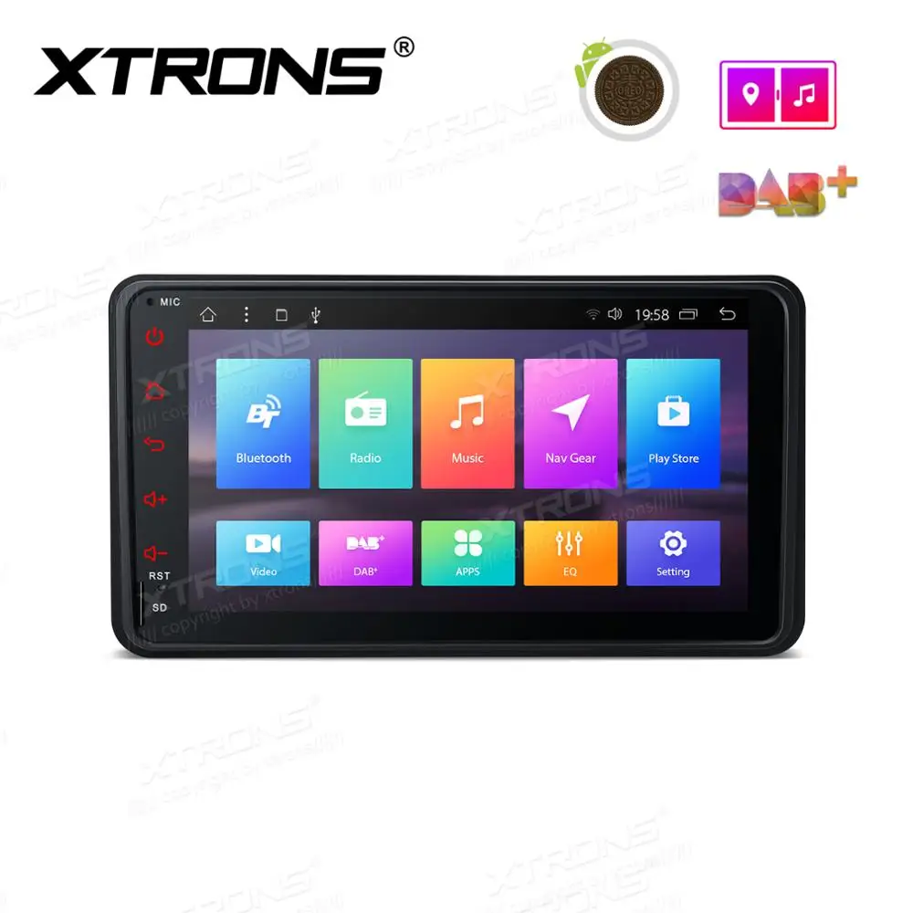 XTRONS 7 &quotAndroid 8 1 автомобильный Радио стерео Мультимедийный Плеер Для Suzuki Jimny 2007 2010