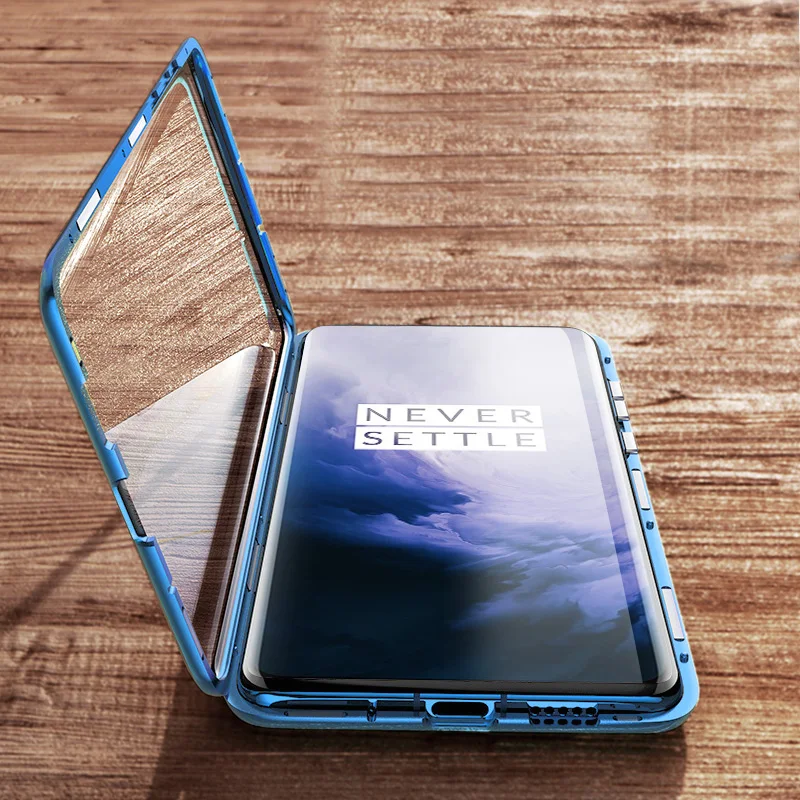 Manderm чехол для телефона на OnePlus 7 Pro OnePlus7 360 градусов Полная защита тела Магнитный