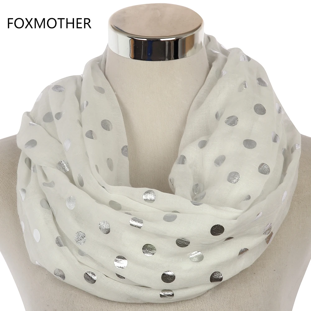 Женский шарф FOXMOTHER модный темно синий розовый черный женский кольцо|scarf for women|ring
