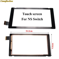 chenghaoran 10pcs front outer lens lcd for touch screen digitizer replacement part for switch ns lcd for touch screen digitizer