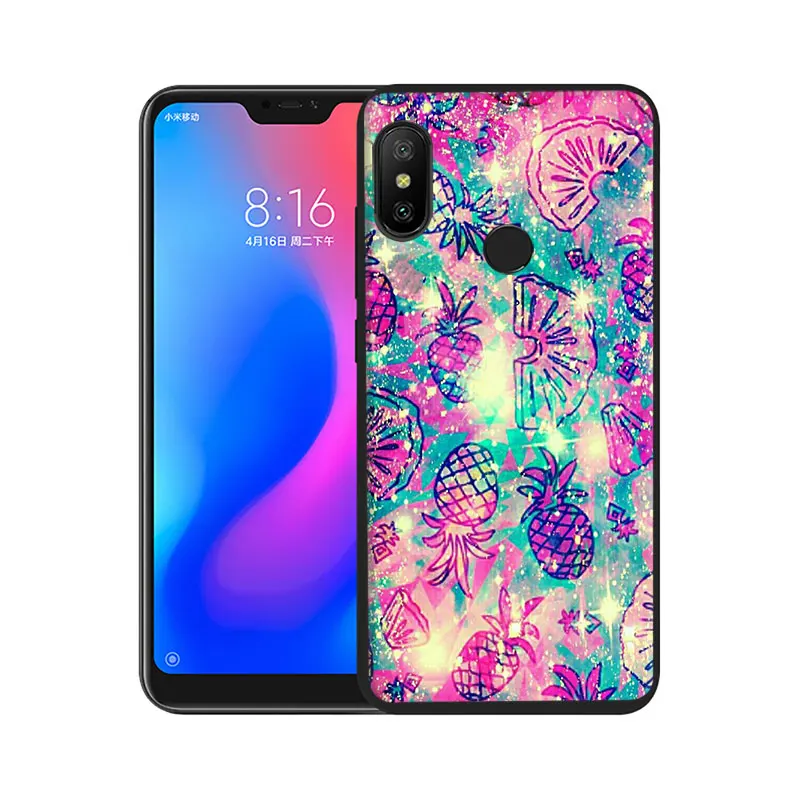 Мягкий чехол для телефона из ТПУ с изображением ананаса фруктов еды Redmi 8A K20 4A 4X 5 6
