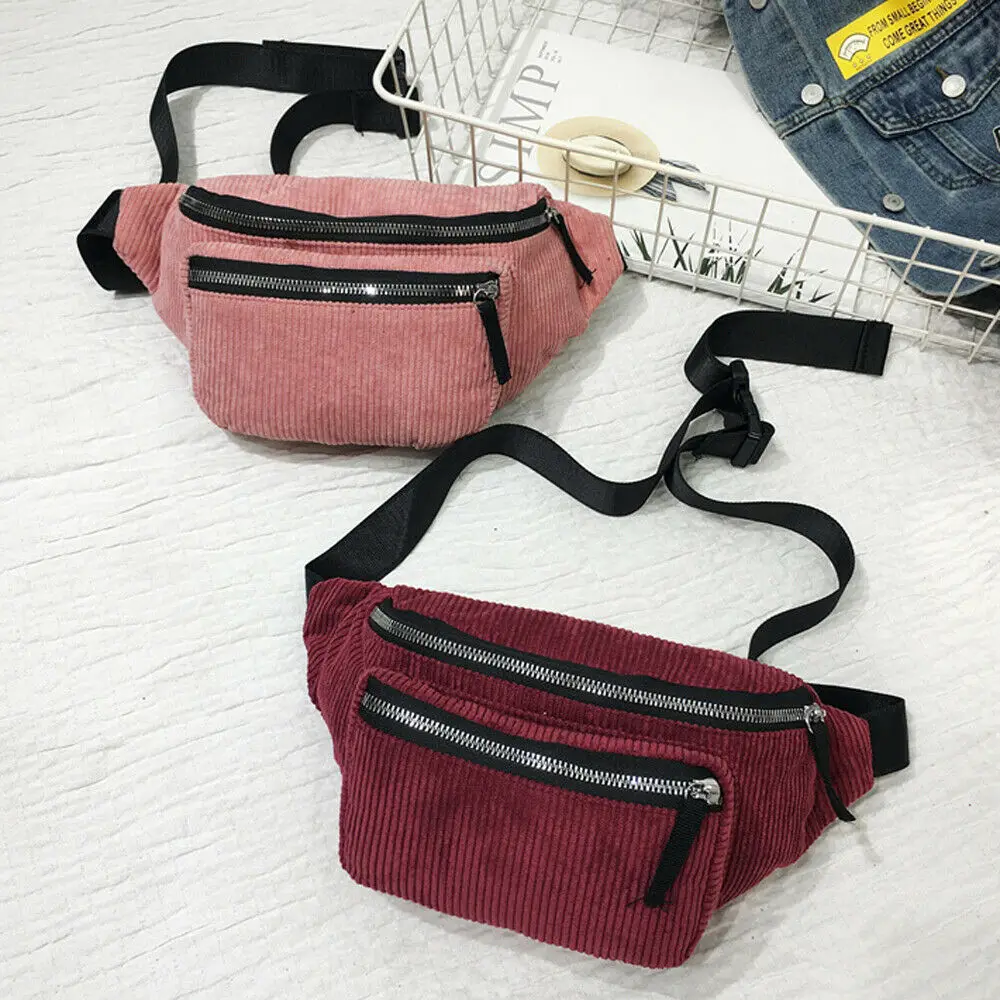 Поясная Сумка для женщин модный кошелек на молнии бега сумочка денег дорожный