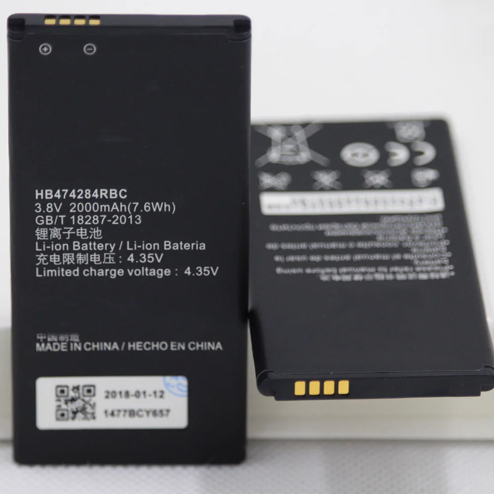 Аккумулятор для Huawei Honor 3C Lite Ascend phone HB474284RBC 2000 мАч сменные батареи Y635 C8816D G521
