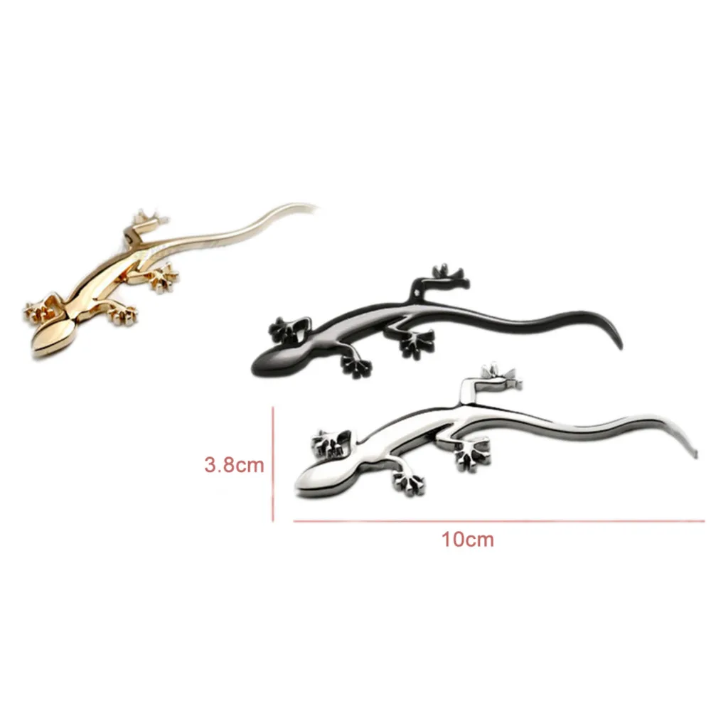 Новинка 2017 модный металлический грузовик украшение автомобиля 3D эмблема Ящерица