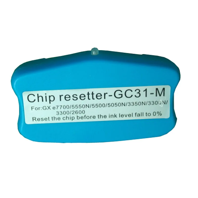 Бесплатная доставка! Новый GC31 картридж чип Resetter для Ricoh GXE 2600/3300/3300N/3350N/5050N/5500/5550N/7700