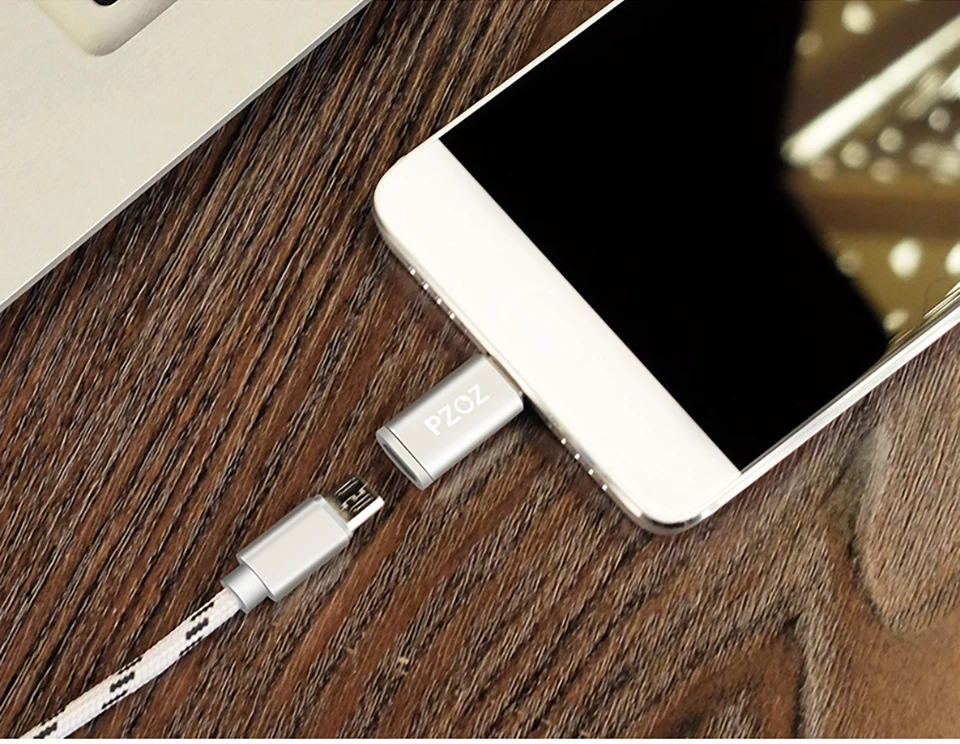 PZOZ Usb 3,1 type C штекер для Micro USB Женский Синхронизация зарядки type-c адаптер USB C для Micro адаптер для samsung huawei mate 10