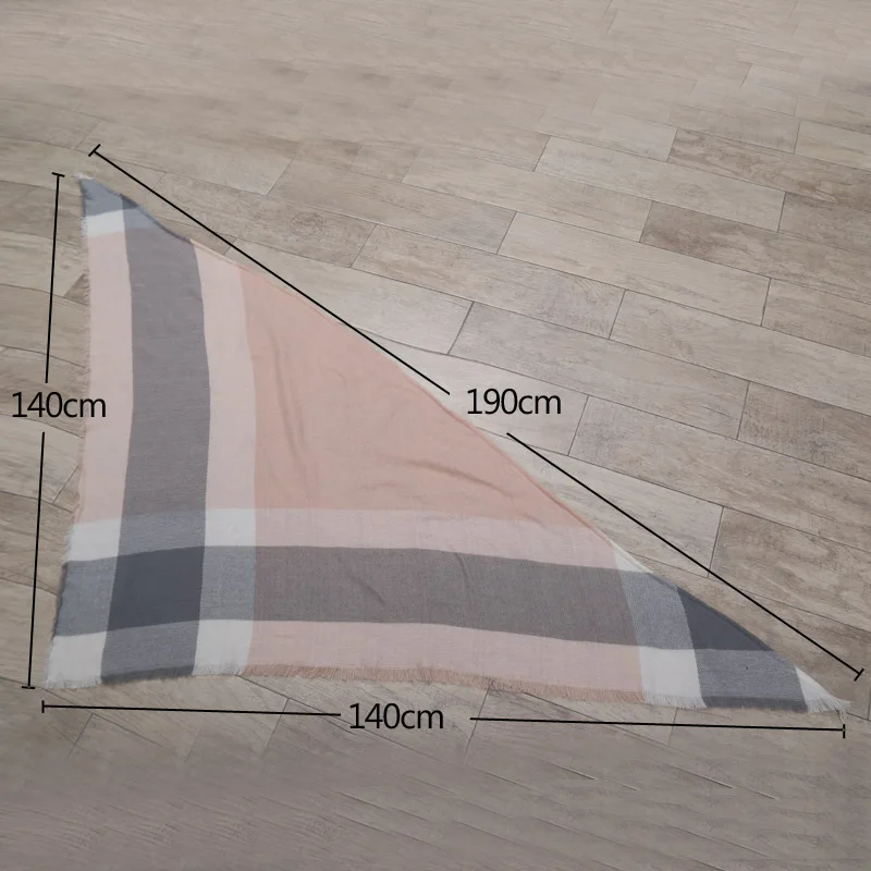 Za Зима люксовый Бренд Плед Кашемир Шарф Женщины Негабаритных Одеяло Wrap