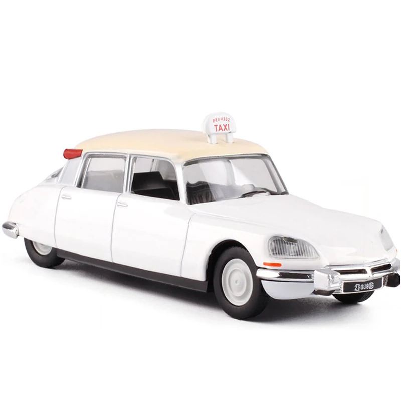 11 5 см масштаб 1:43 металлический сплав белый цвет классический CITROEN ID 19 Париж 1986