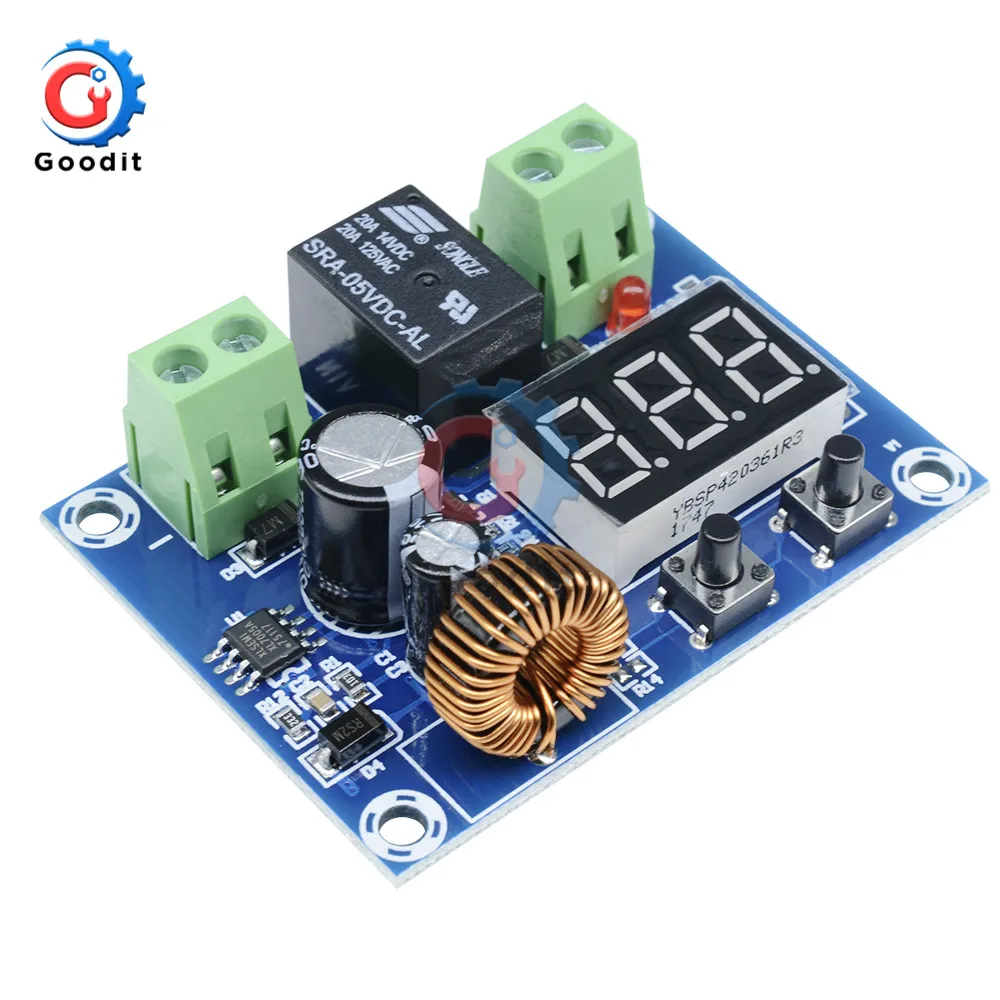 XH M609 DC 12V 36V 24V защитный модуль от напряжения низкого Защита переразряда