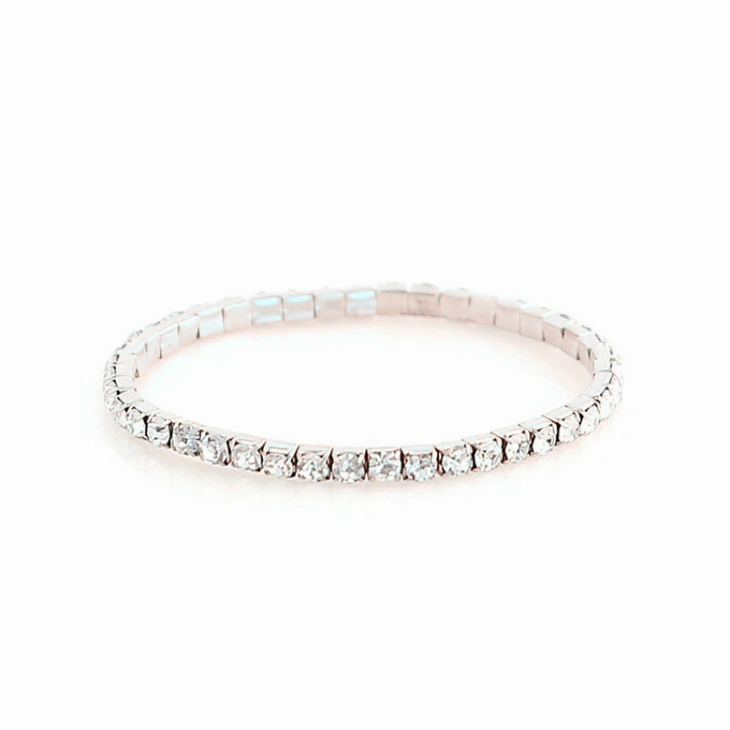 2018 рекомендуем полностью ювелирное Strand браслет для Для женщин Bijoux роковой