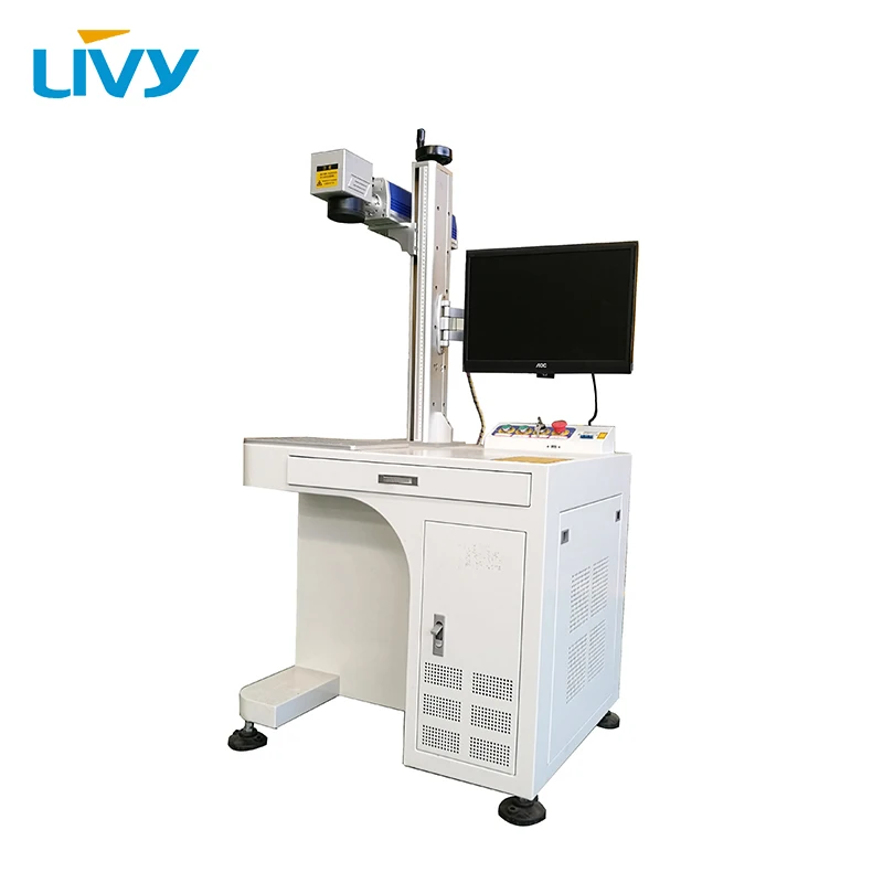 Брелок лазерная маркировочная машина/брелок волоконно Маркерная машина/нож