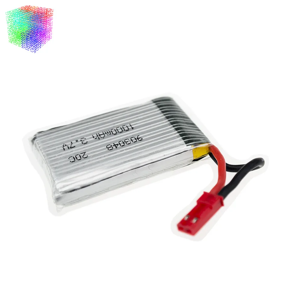 JJRC H11C lipo 3 7 v 1000 mah литий ионная аккумуляторная батарея аккумуляторы JST 6 шт. и