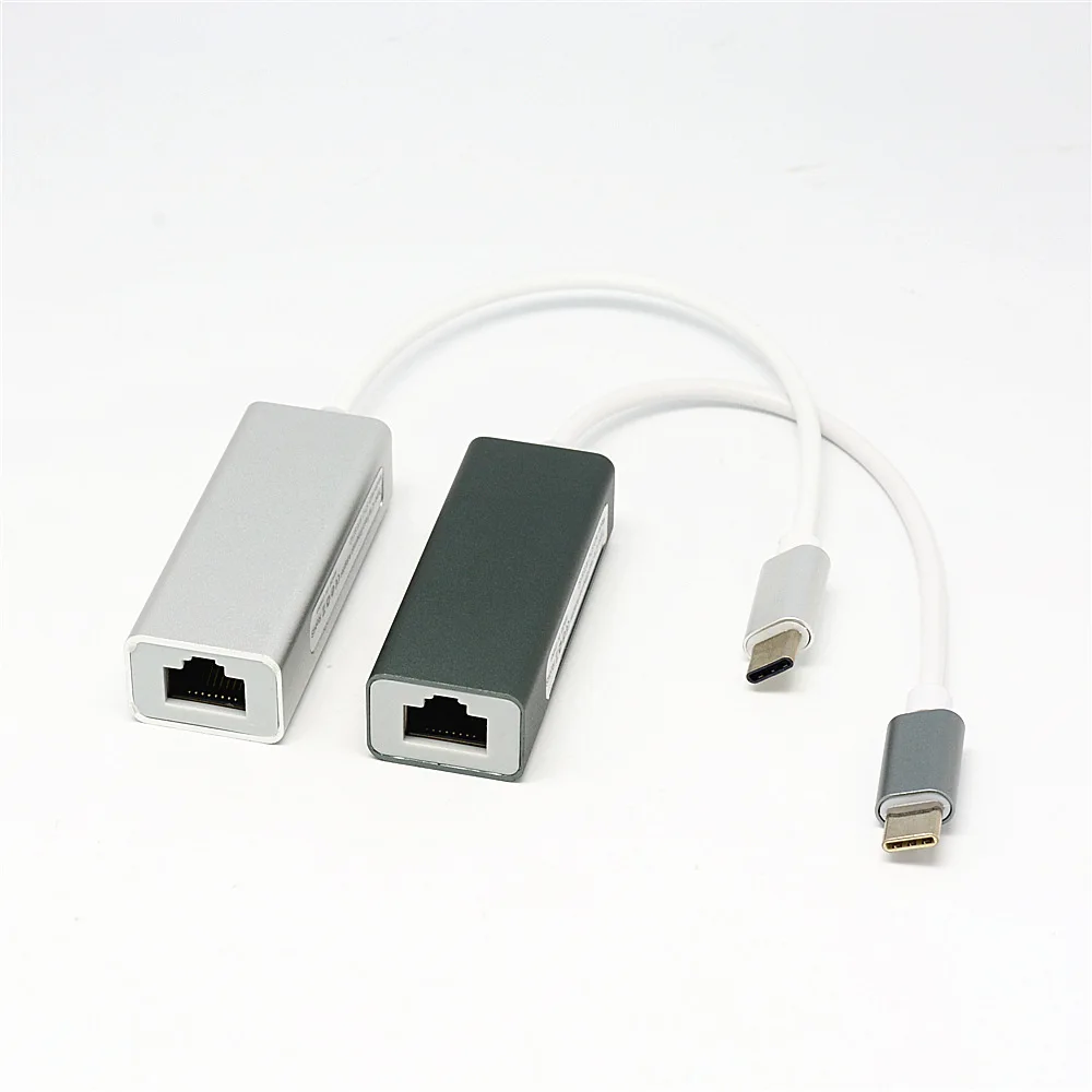 Сетевой адаптер Ethernet Type-C папа-RJ45 сетевой конвертер USB-C | Компьютеры и офис