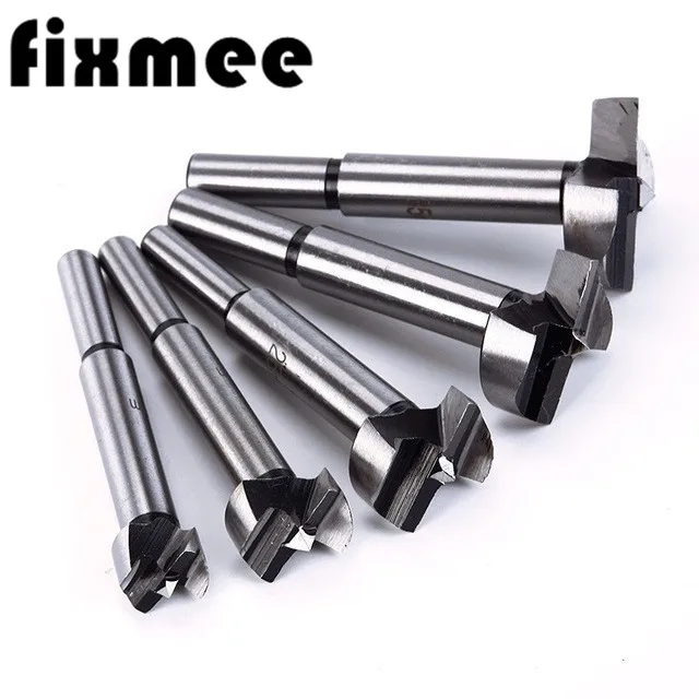 

15-35mm Forstner Auger Drill Bit Set Round Shank Wood Tools Forstner Tips Hinge Boring Woodworking Hole Saw Cutter Hand Tool