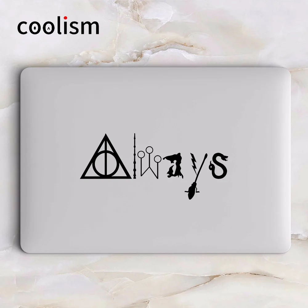Наклейка для ноутбука Cool Magic Deathly Hallows Apple Macbook Pro 13 Air Retina 11 12 15 дюймов Mac Book|sticker for apple