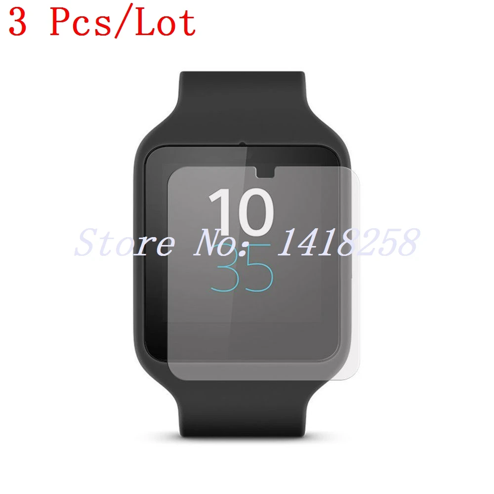 3 X прозрачная Экран протектор для sony Smartwatch (SWR50)|clear screen protector|screen protectorsony smartwatch