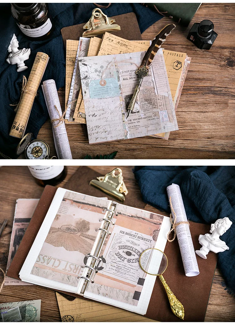 Ksccraft Ретро Reminiscence серии Фоновые наклейки для скрапбукинга Happy planner/изготовление открыток/Журнал проекта
