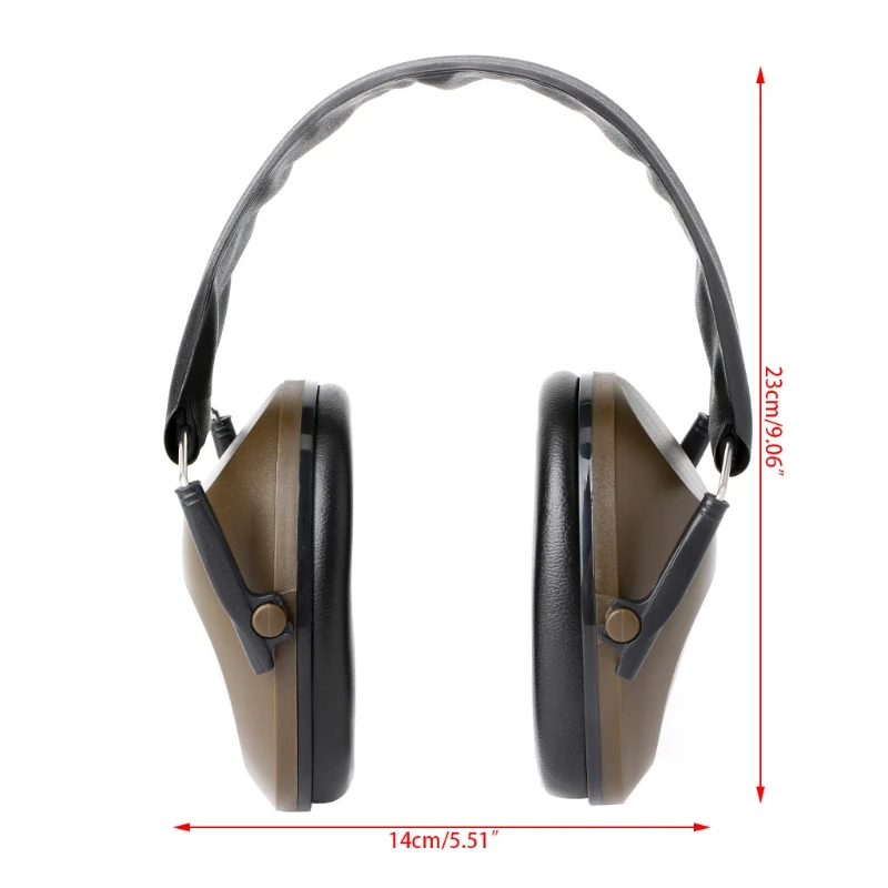 

Free shipping Foldable Hearing Protection Shooting Sports Ear Muffs Noise Cancelling Earmuff