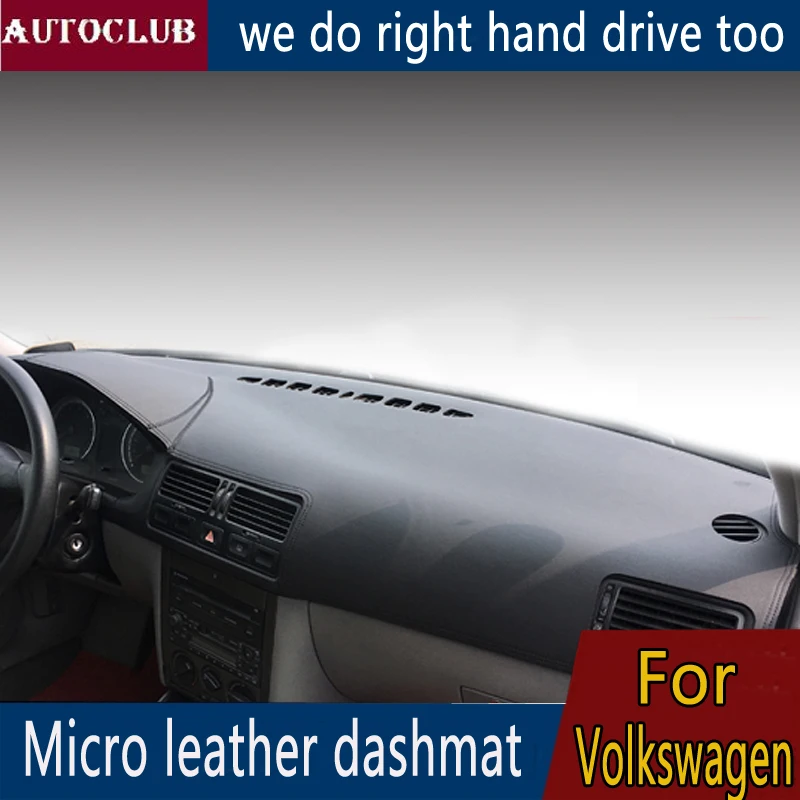 

For Volkswagen VW Eos Atlas/Teramont Touran Sharan Touareg Scirocco Leather Dashmat Dashboard Cover Pad Dash Sun Shade Carpet
