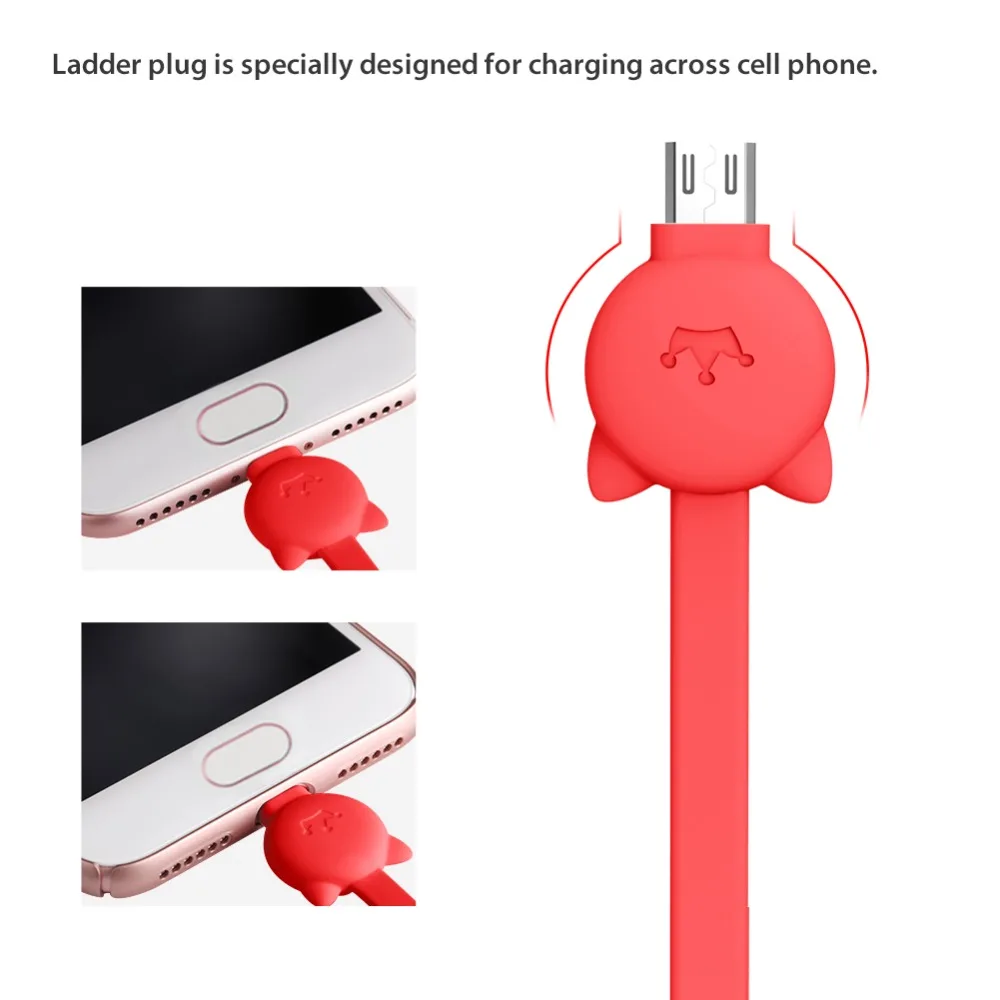 Yoobao 429 USB кабель для быстрой зарядки 1,2 м милый кот для Micro USB кабель для samsung Galaxy SONY htc Nokia прочный кабель для передачи данных