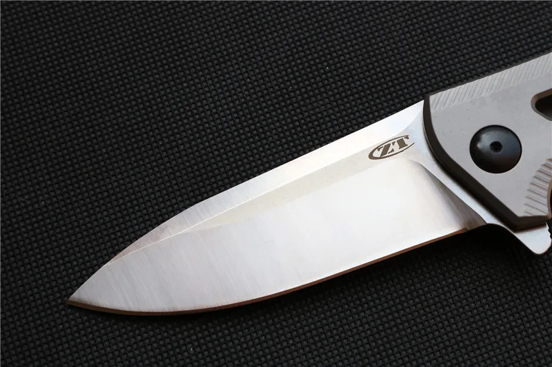 MIKER Zero tolerance ZT0801BRZ ball bearing Folding Knife M390 blade Titanium handle Camping Hunting Survival Knives Outdoor EDC |