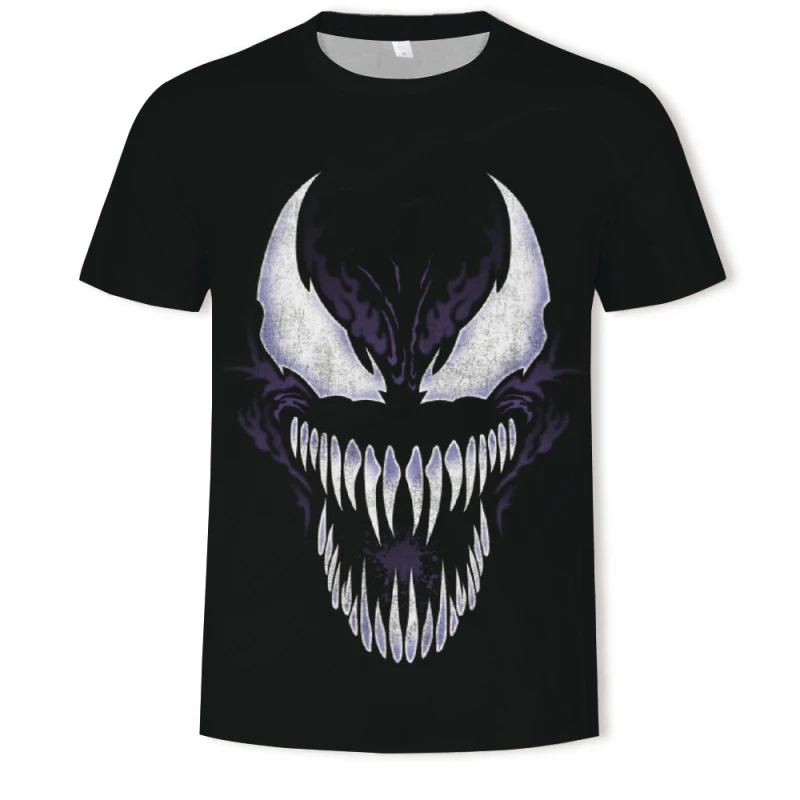 2019 Hot Venom T-shirt Men Women Casual 3d priting t shirt Funny t-shirt harajoku streetwear super man tshirt | Мужская одежда