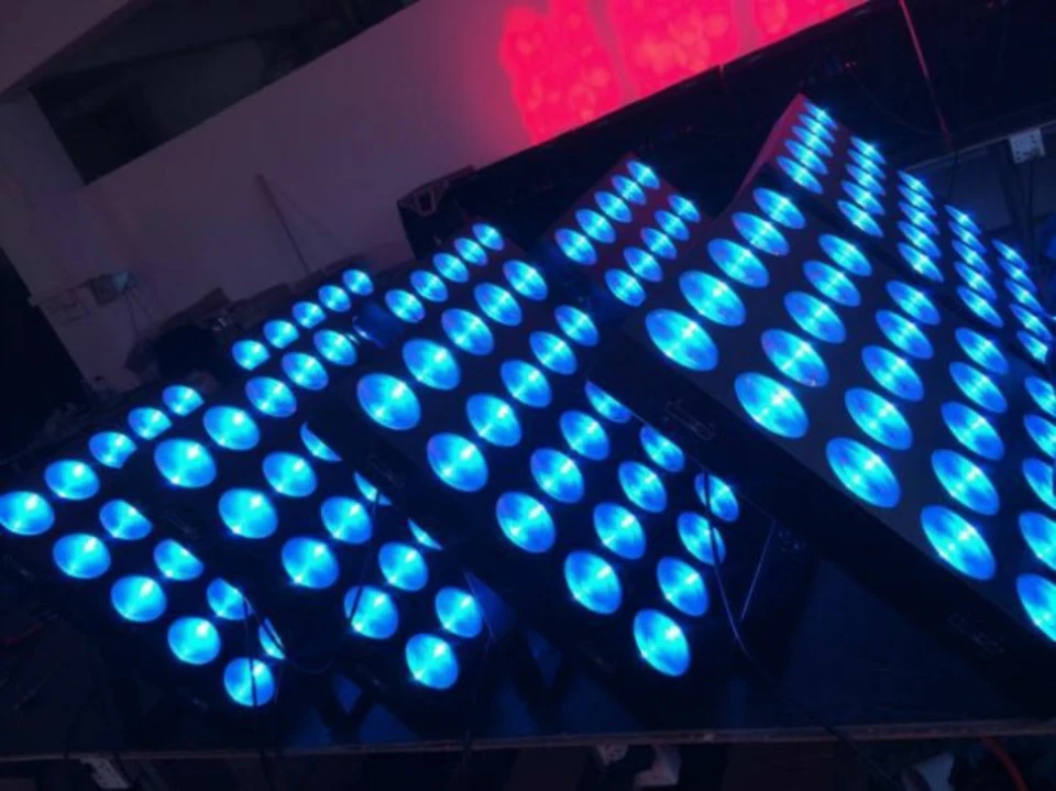1 шт./лот 25x10 Вт RGB 3 в светодиодная матрица освещения сцены фона 5x5 Светодиодная