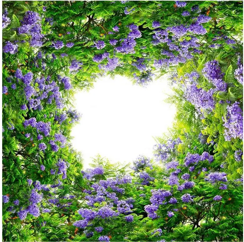 3d потолочные обои цветы Зенит подвесные с изображением неба украшение дома |