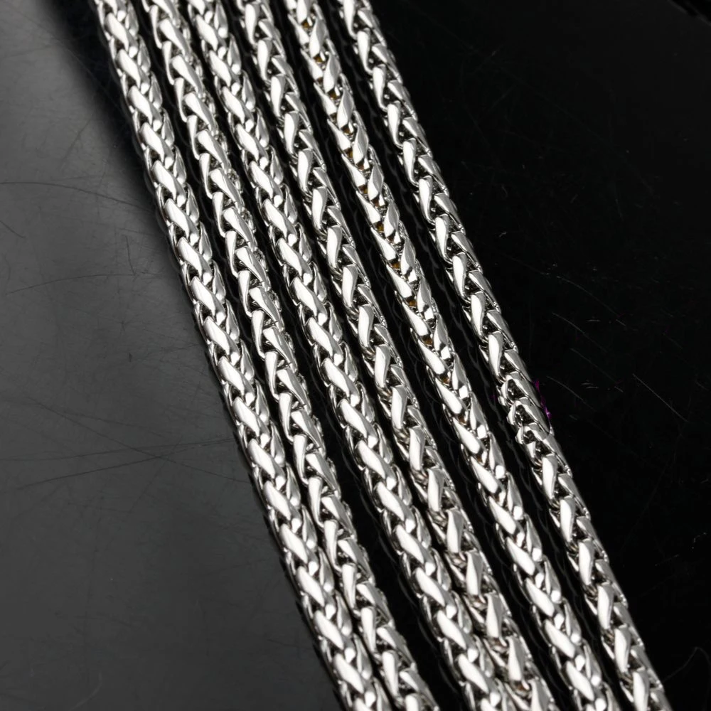 10 метров новый горячий продавать оптом серебро из нержавеющей стали пшеничная