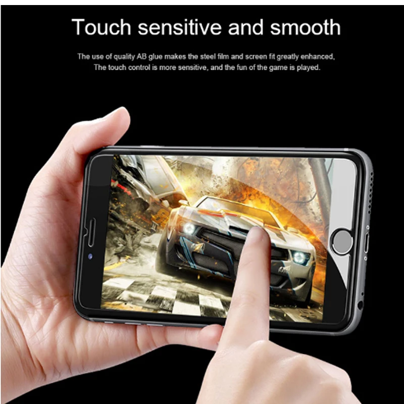 SRLEEKING 2 шт защитное закаленное стекло для iphone 4S 5S 6S 7 8 plus XR Защита экрана XS XMax |