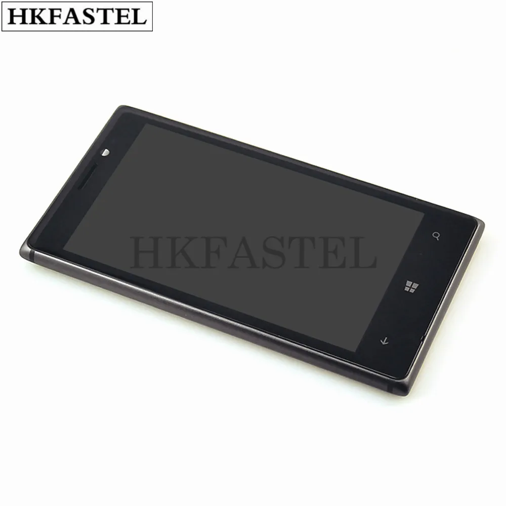 Оригинальный ЖК-экран hkfatel для Nokia Lumia 925 ЖК-дигитайзер сенсорный экран + рамка