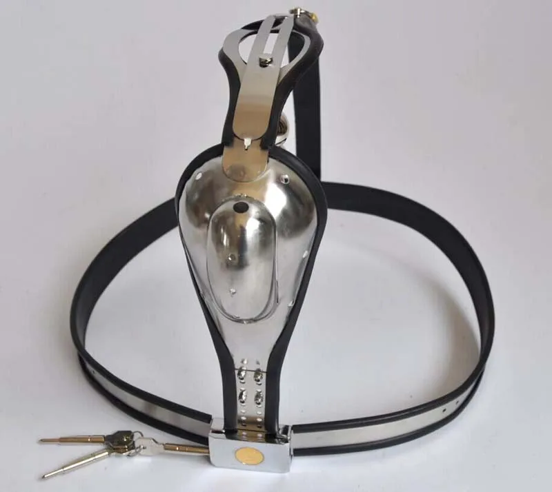 Stainless Steel Male T Big Chastity Belt Cage Device Bondage CB6000 Penis Ring Sex Toys for Man | Красота и здоровье