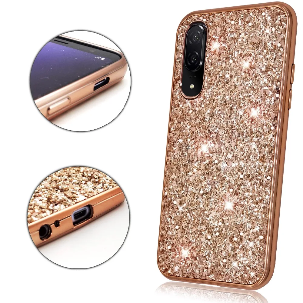 Мягкий Блестящий блестящий чехол из ТПУ для samsung galaxy S8 S9 S10 S10E S10LITE PLUS 5G Роскошный
