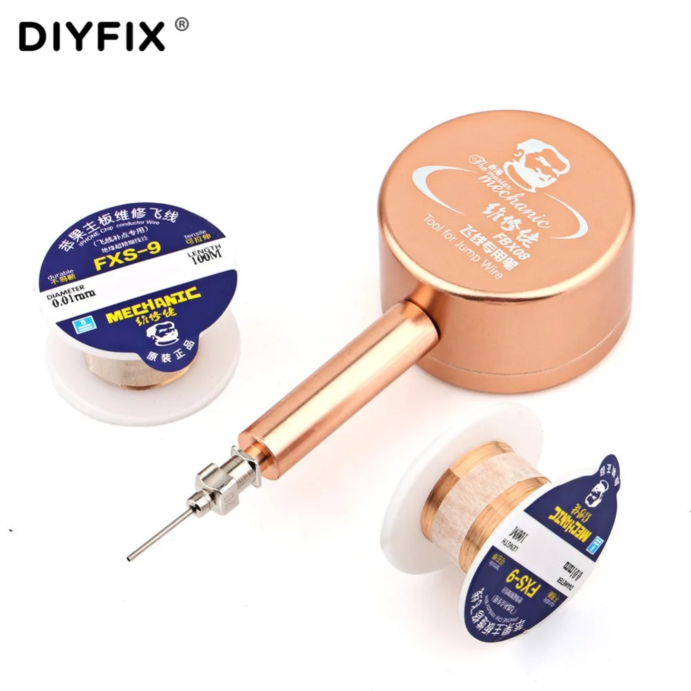DIYFIX изоляция скачок провода для iPhone Fingerprinter Senso Box с 0 01 мм Fly Line PCB Link провод