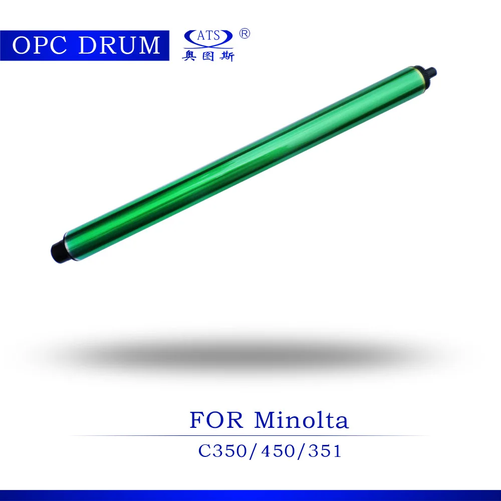 2 шт. высококачественный Opc барабан для Konica Minolta C 350 450 351 барабанная машина C350 C450 C351