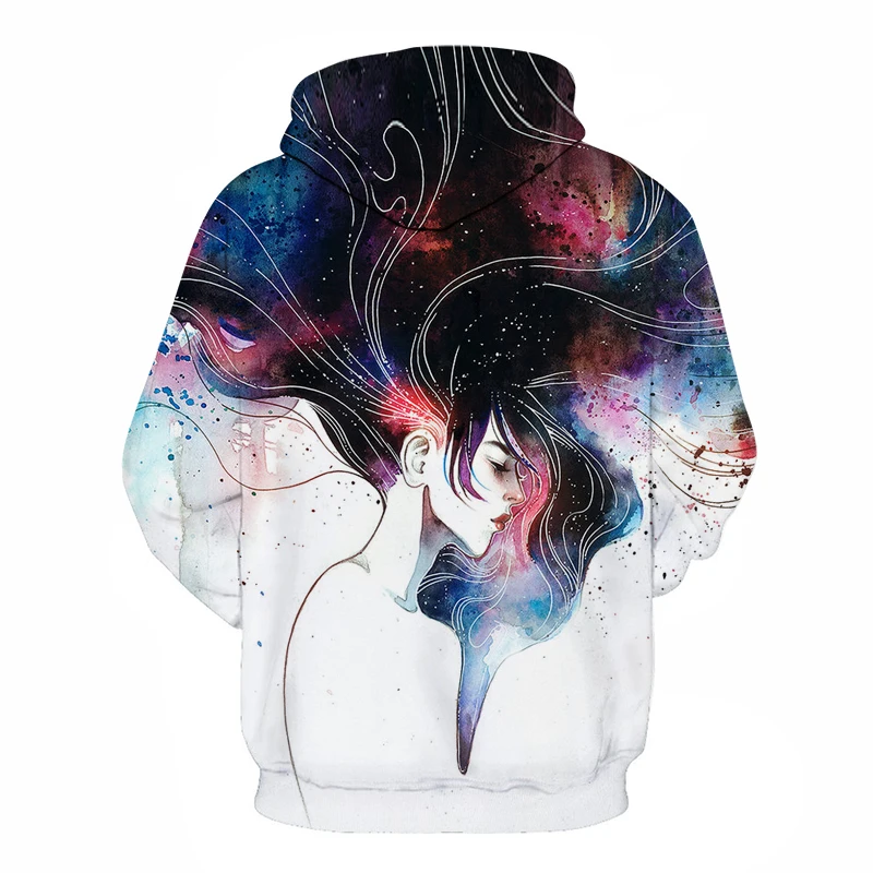 

3D Printed Sweatshirts Women Men Hooded Tracksuit Autumn Spring Loose Pullover Fashion Casual Hoodies Long Sleeve Brand