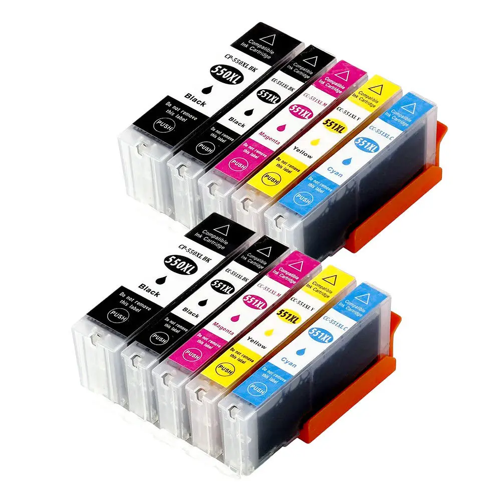 Pgi550 PGI 550 CLI 551 картридж для canon PGI550 CLI551 PIXMA IP7250 MG5450 MX925 MG5550 MG6450 MG5650 MG6650 MX725|Чернильные