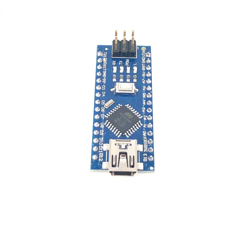 Плата разработки Nano V3.0 CH340 улучшенная плата Atmega328P USB-TTL для мини-интерфейса Arduino с